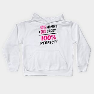 Family math girl Kids Hoodie